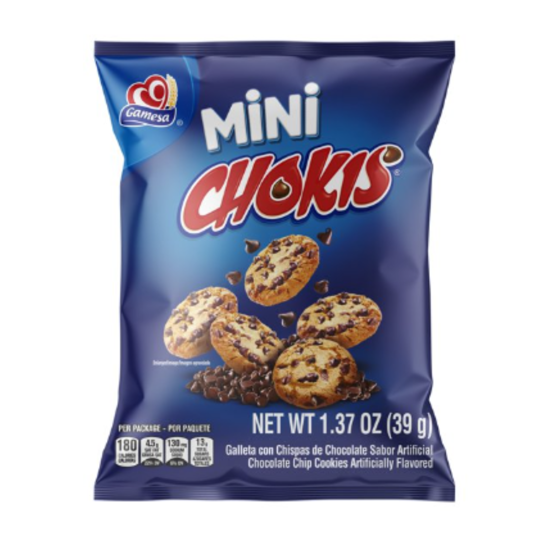 Gamesa Mini Chokis Chocolate Chip 1.3 Ounce