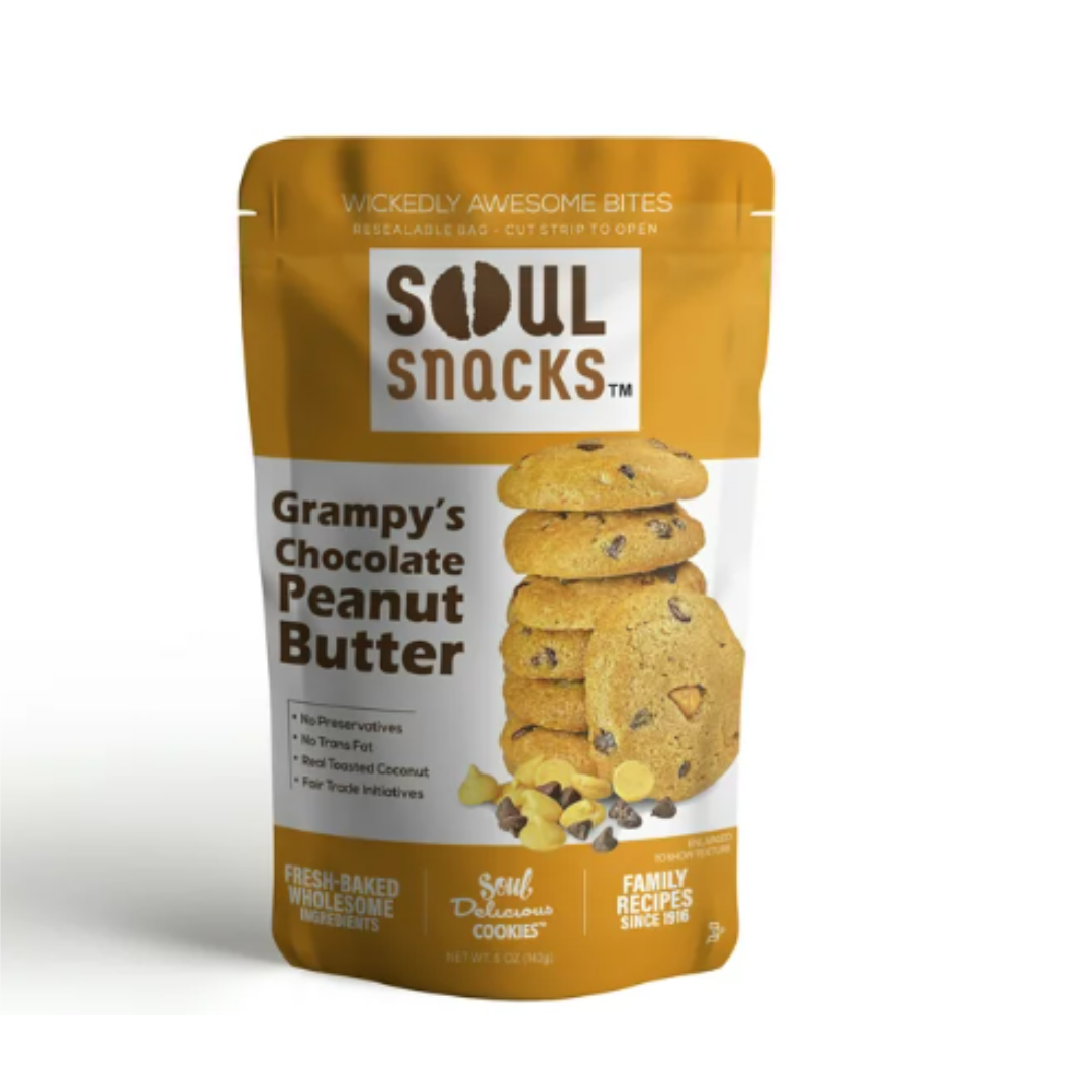 Soul Snacks Grampy’s Chocolate Peanut Butter 5 Ounce