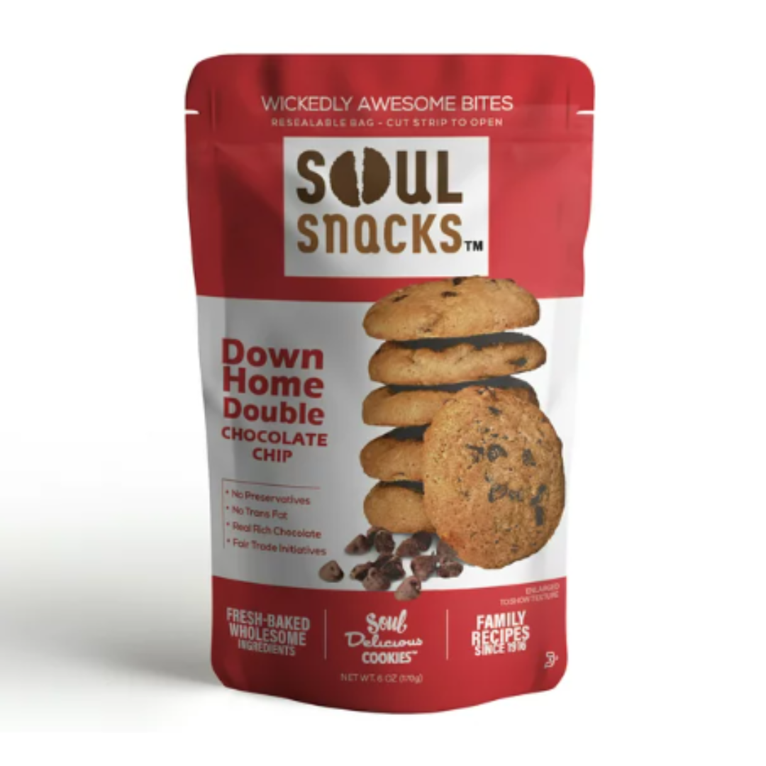 Soul Snacks Down Home Double Chocolate Chip 5 Ounce