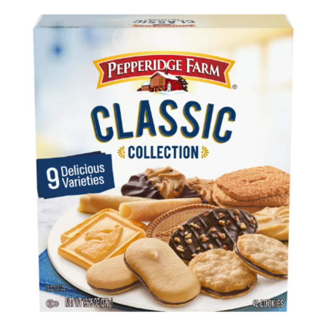 Pepperidge Farm Cookies Classic Collection, 9 Cookie Varieties, 13.25 Ounce