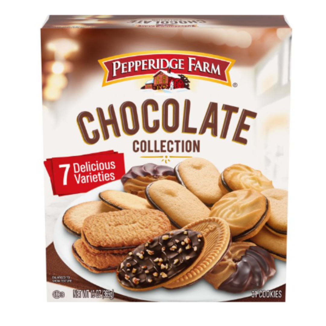 Pepperidge Farm Cookies Chocolate Collection, 7 Cookie Varieties, 13 Ounce