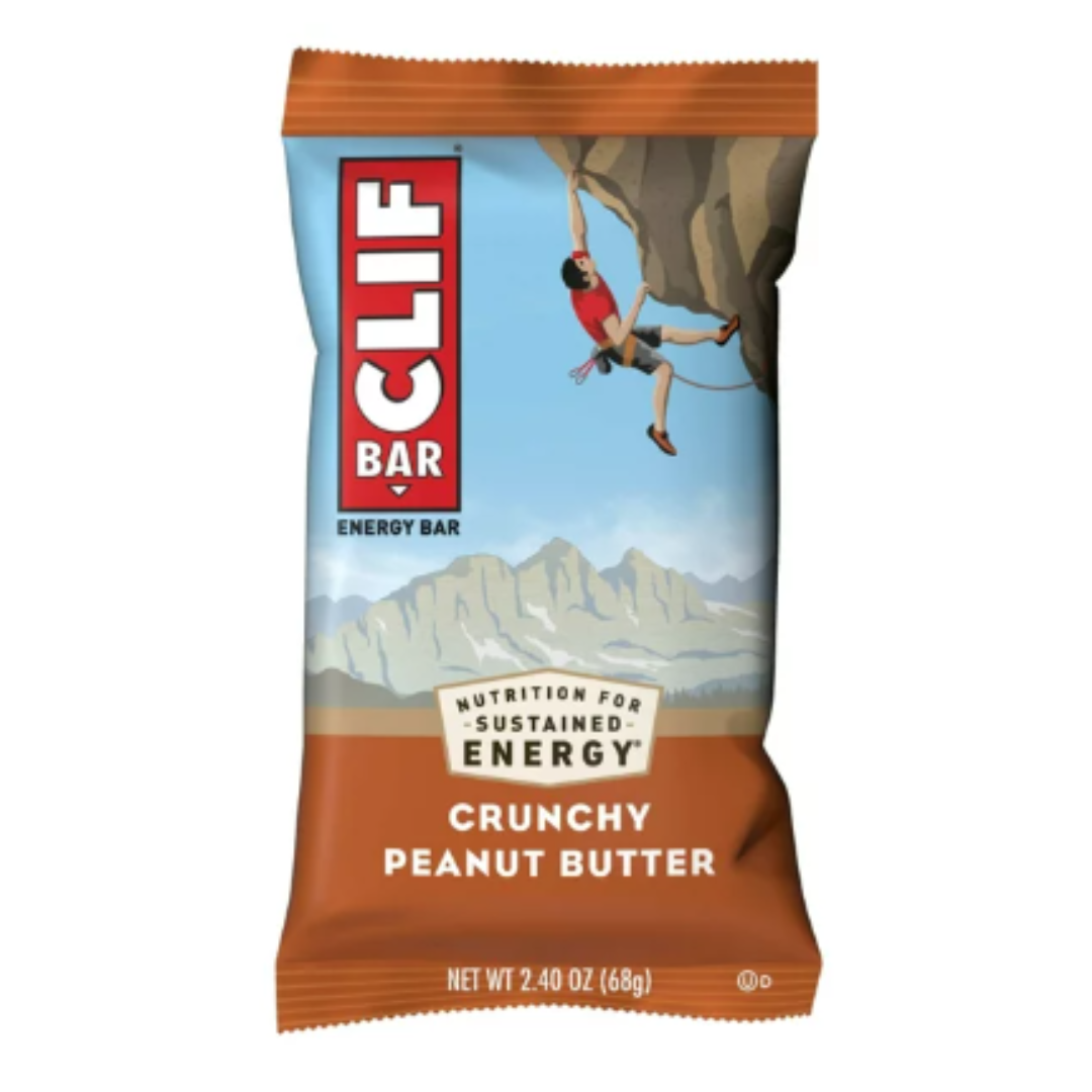 CLIF BAR Energy Bars, Crunchy Peanut Butter, 2.4 Ounce