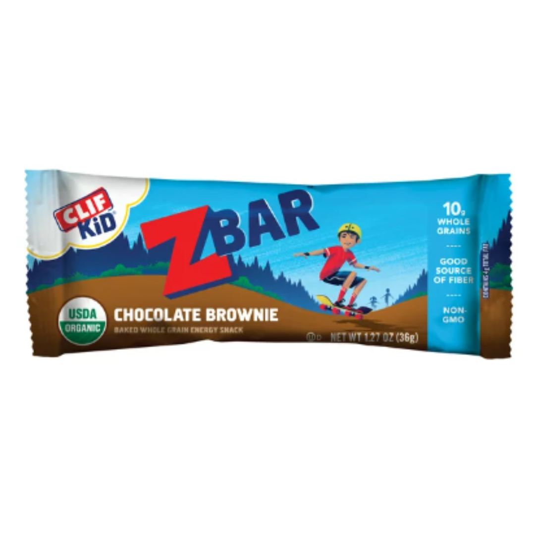 Clif Kid Organic ZBar Chocolate Brownie, 1.27 Ounce