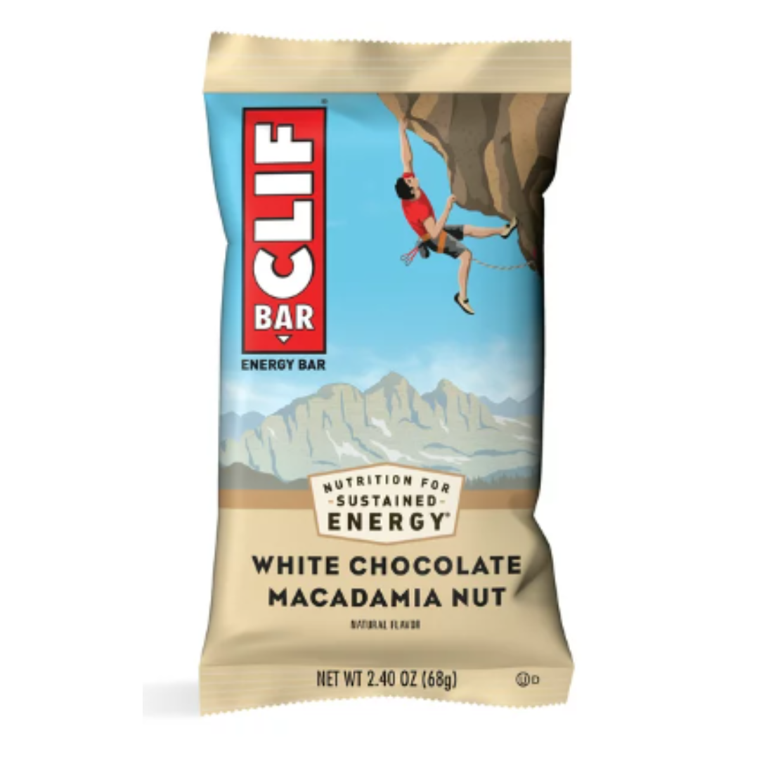 CLIF BAR Energy Bars, White Chocolate Macadamia Nut, 2.4 Ounce