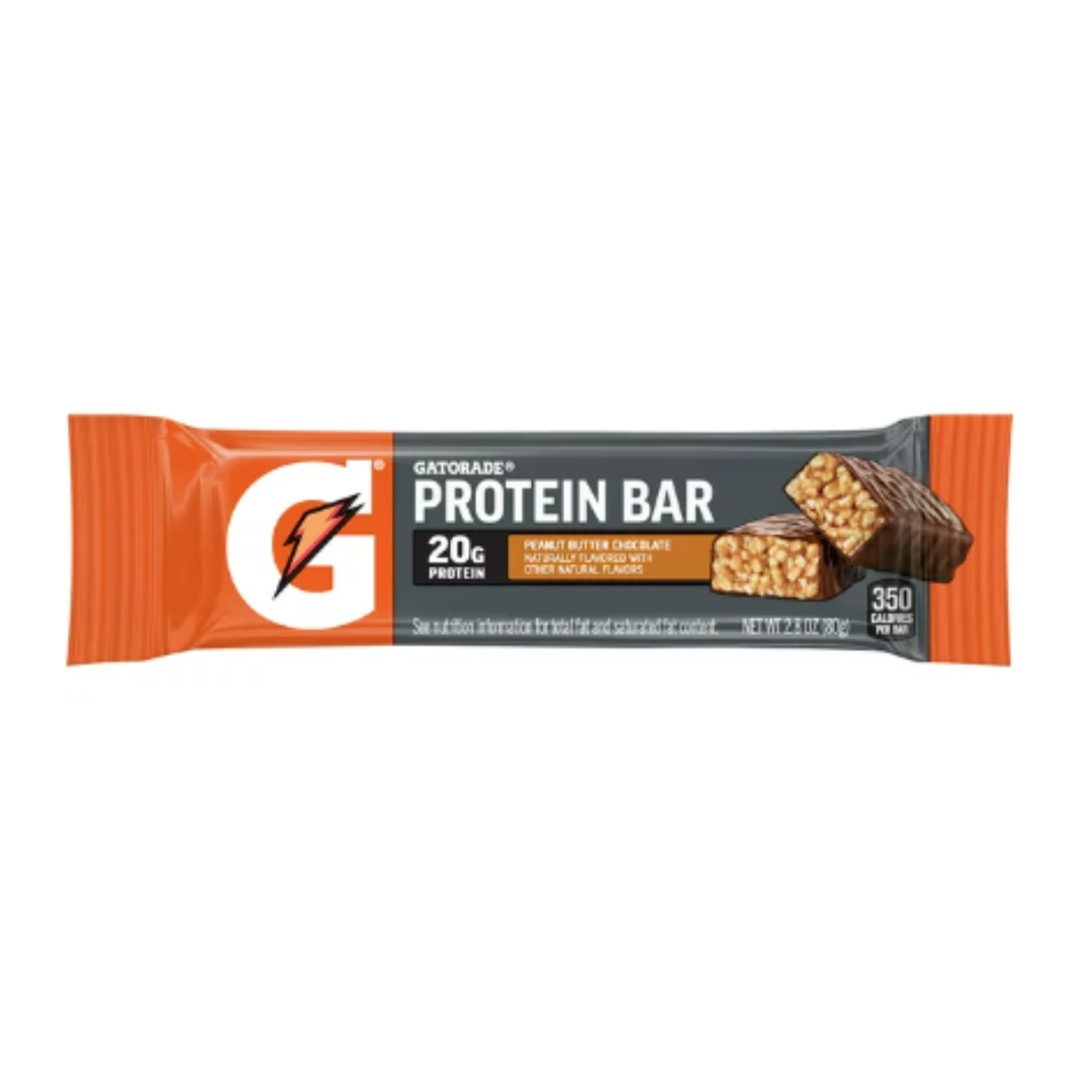 Gatorade Peanut Butter Chocolate Whey Protein Bars, 2.8 Ounce
