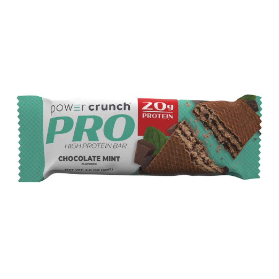 Power Crunch PRO Whey Protein Bar, Chocolate Mint, 8.2 Ounce