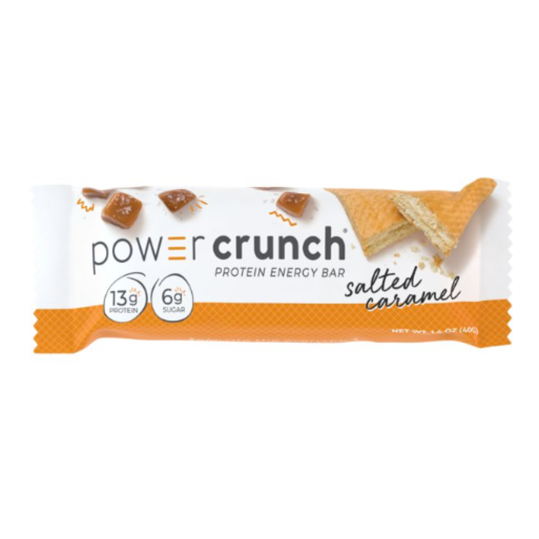 Power Crunch ORIGINAL Protein Energy Bar Salted Caramel, 1.4 Ounce