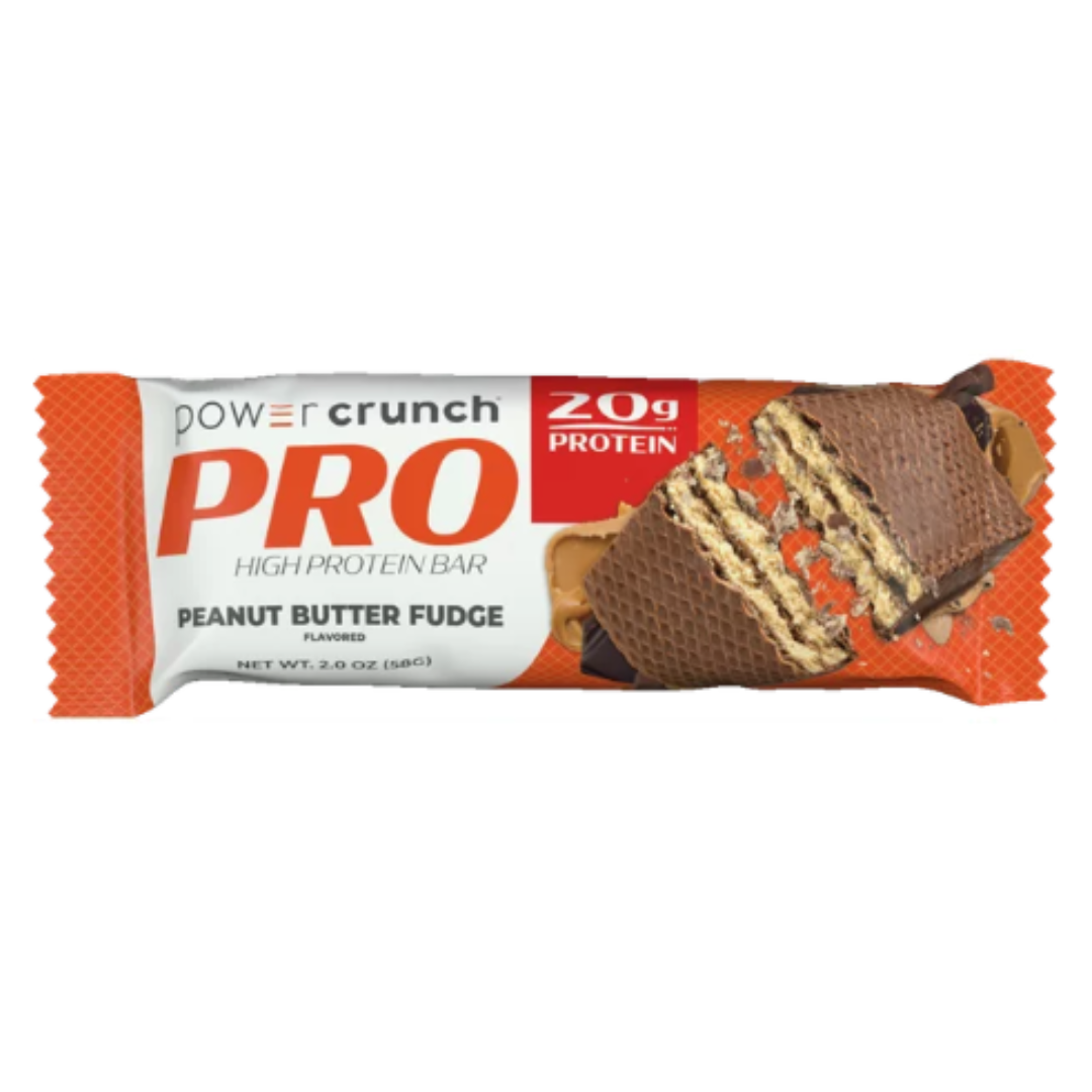 Power Crunch PRO Whey Protein Bar, Peanut Butter Fudge, 2 Ounce