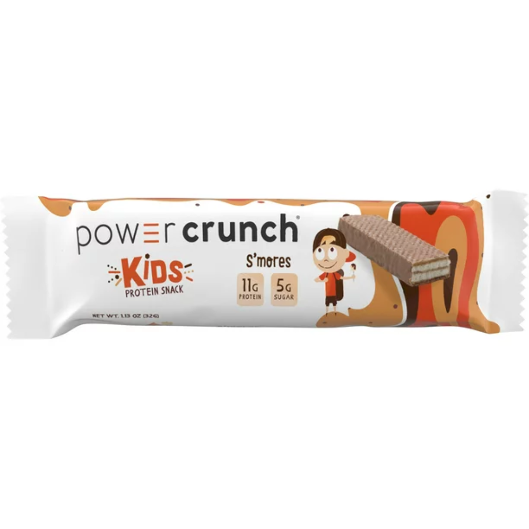 Power Crunch KIDS Protein Snack Bar, S'mores, 1.13 Ounce