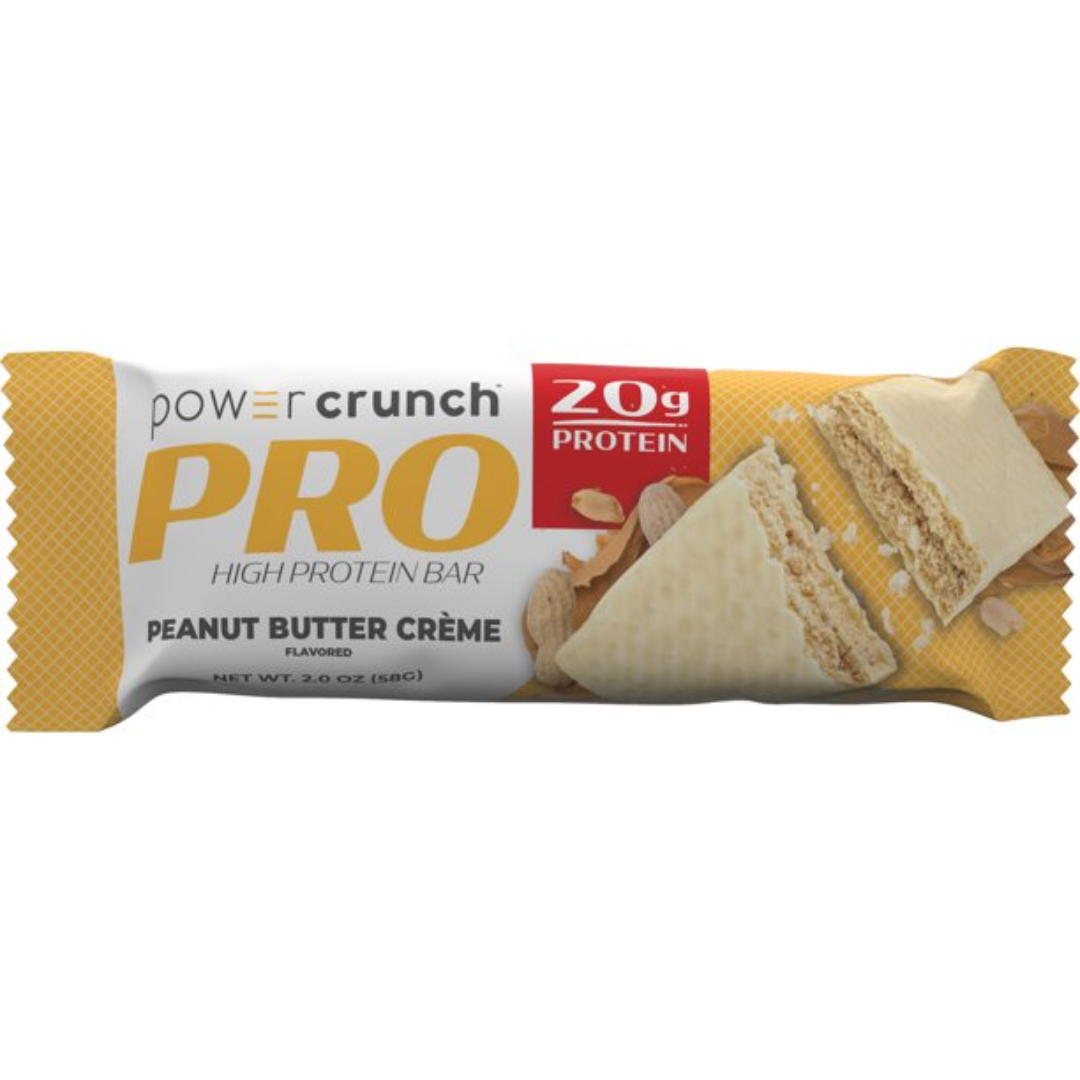 Power Crunch PRO Whey Protein Bar, Peanut Butter Cream, 2 Ounce