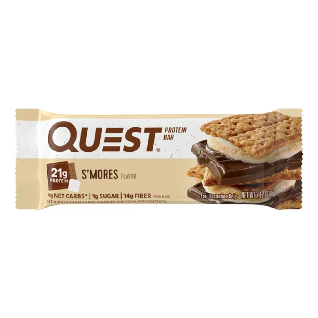 Quest Protein Bar, Smores, 2.12 Ounce