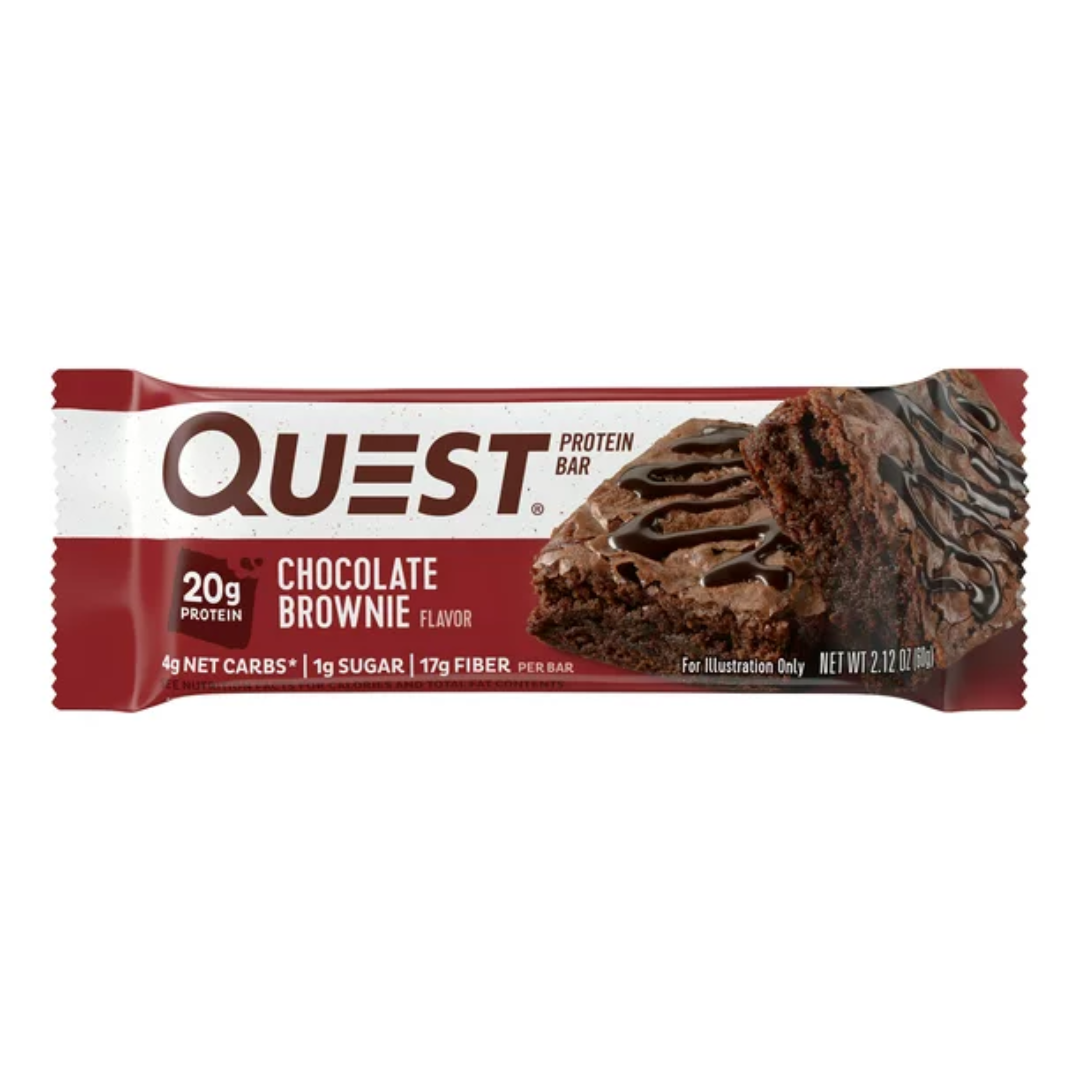 Quest Protein Bar, Chocolate Brownie, 2.12 Ounce