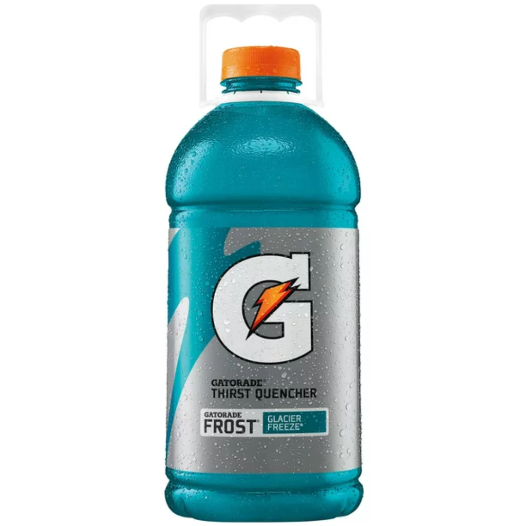 Gatorade Frost Glacier Freeze Thirst Quencher Sports Drink, 128 Ounce