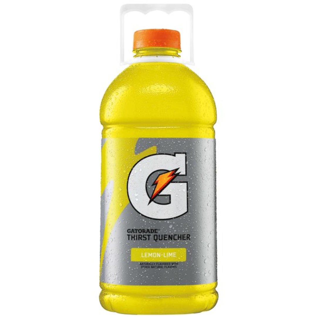 Gatorade Lemon Lime Thirst Quencher Sports Drink, 128 Ounce