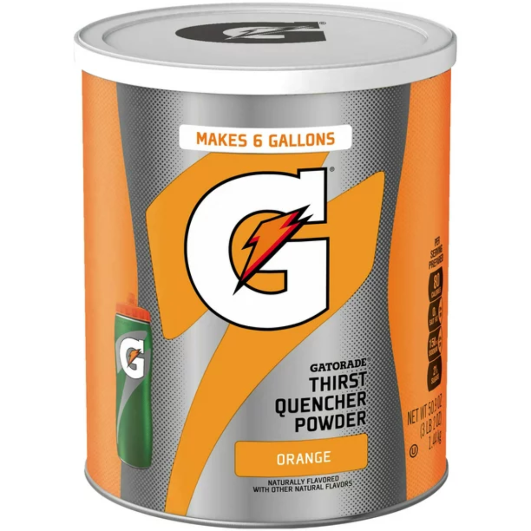 Gatorade Orange Thirst Quencher Sports Drink Mix Powder, 51 Ounce