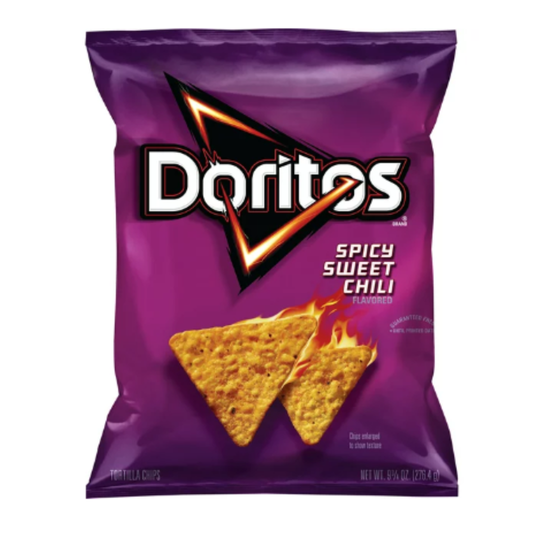 Doritos Spicy Sweet Chili Flavored Tortilla Chips, 9.75 Ounce