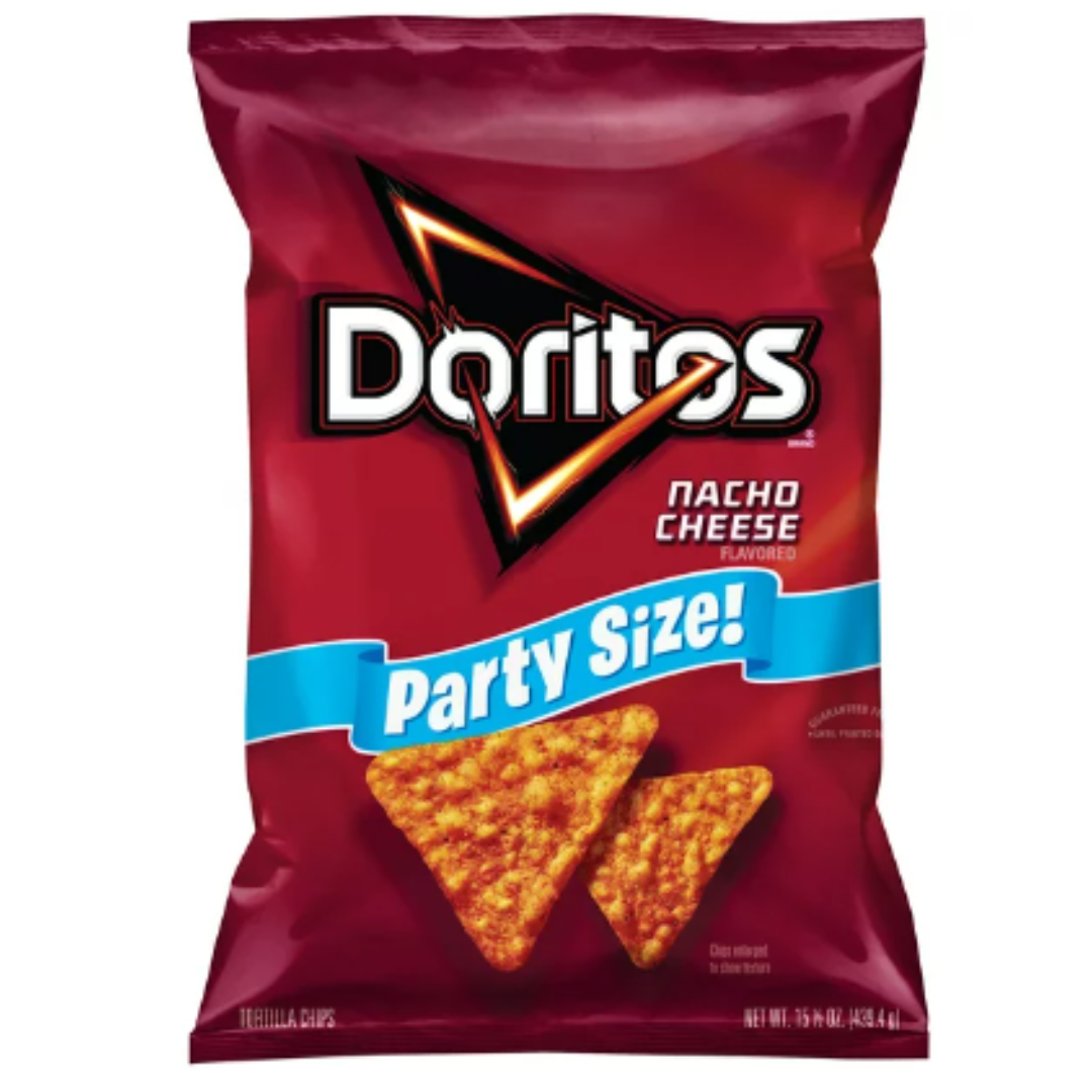 Doritos Nacho Cheese Party Size, 15.5 Ounce