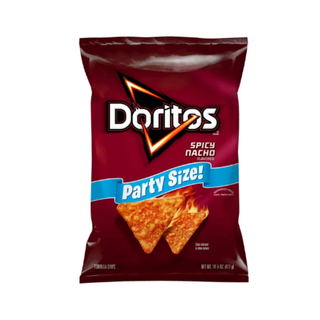 Doritos Tortilla Chips Spicy Nacho Flavored 14.5 Ounce – AERii