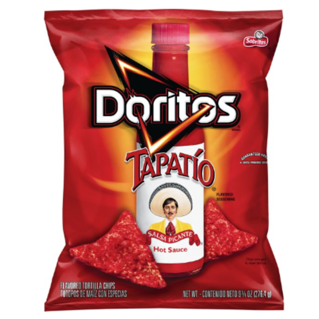 Doritos Tapatio Flavored Tortilla Chips, 9.75 Ounce