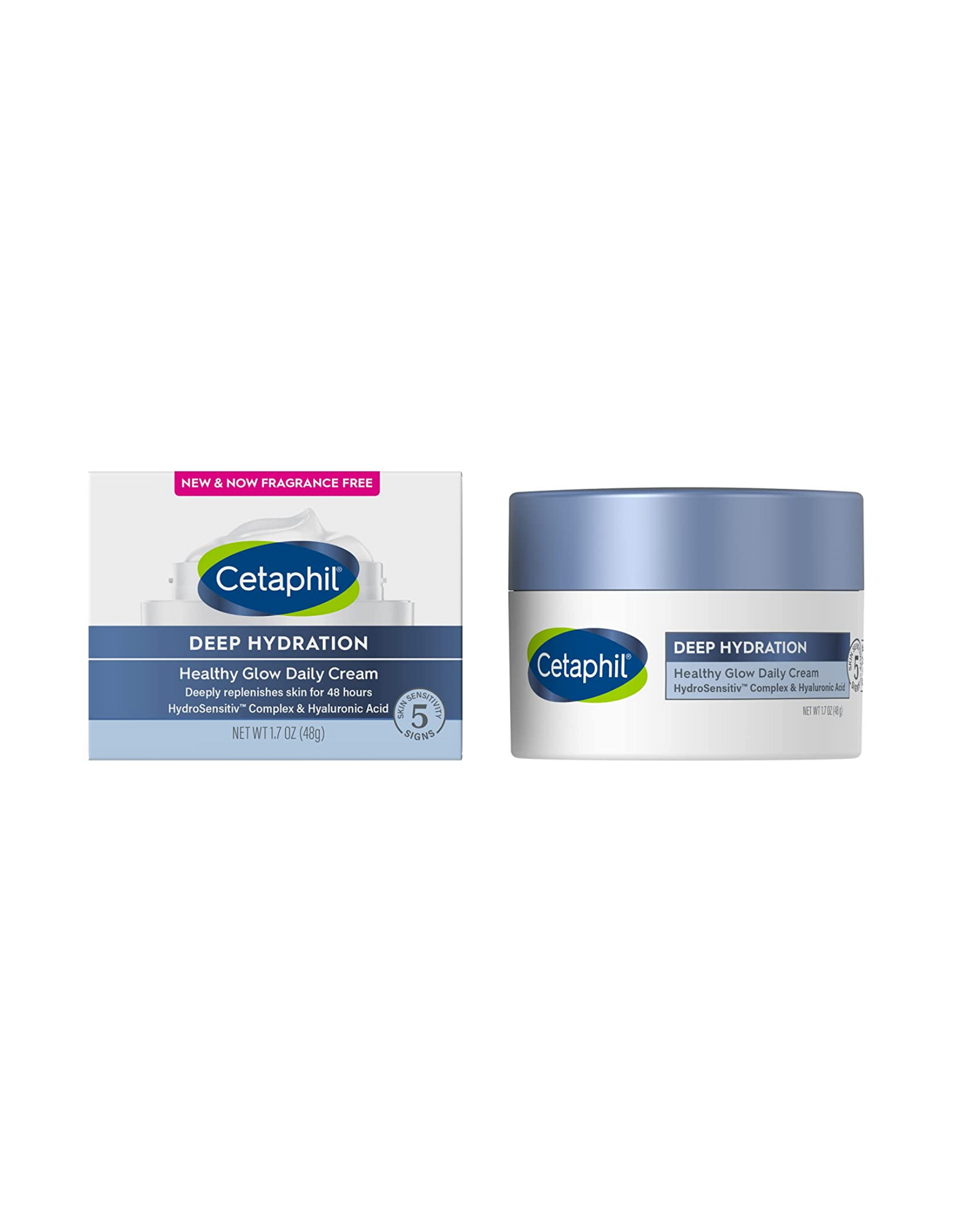 CETAPHIL Deep Hydration Healthy Glow Daily Face Cream - 1.7 oz