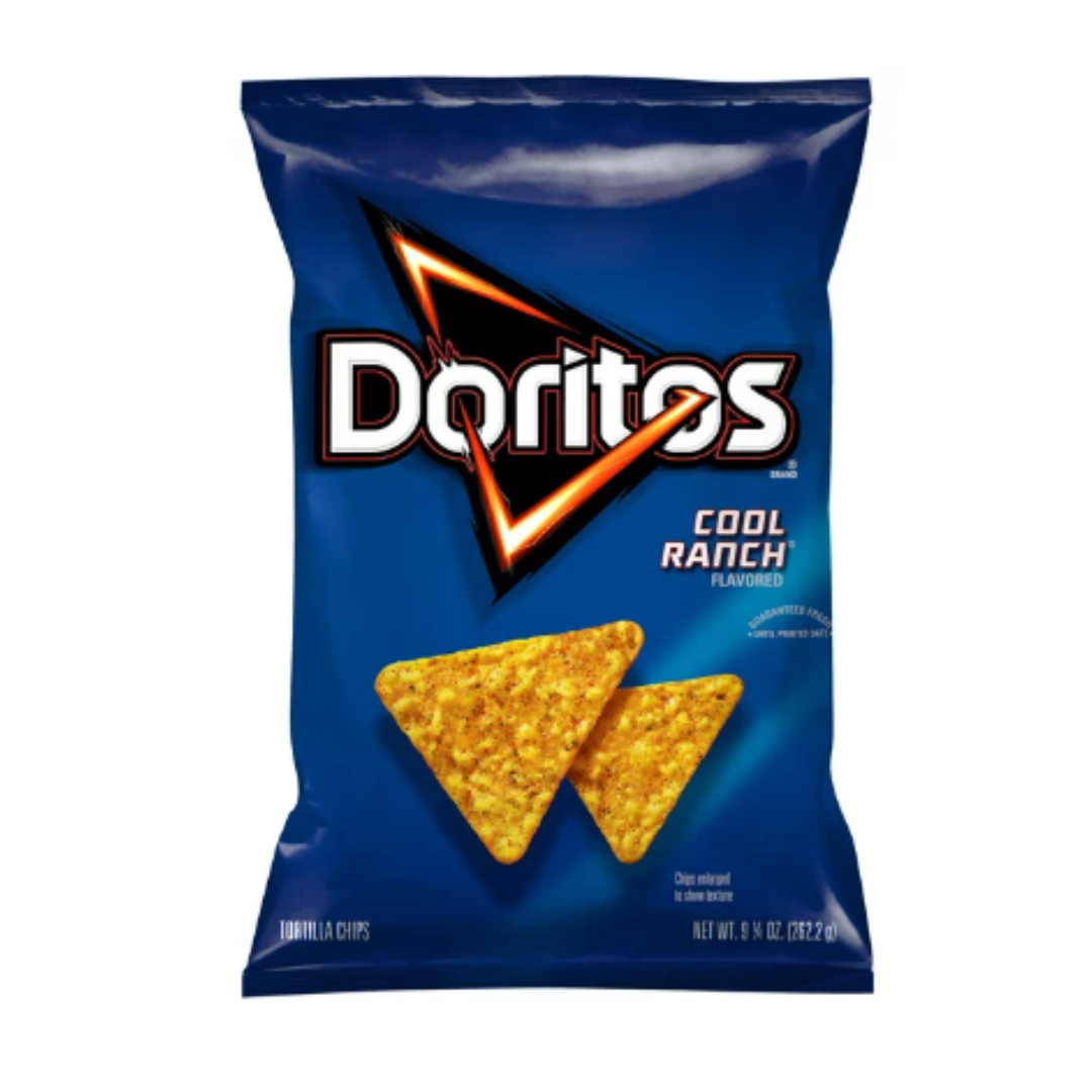 Doritos Cool Ranch Flavored Tortilla Chips, 9.25 Ounce
