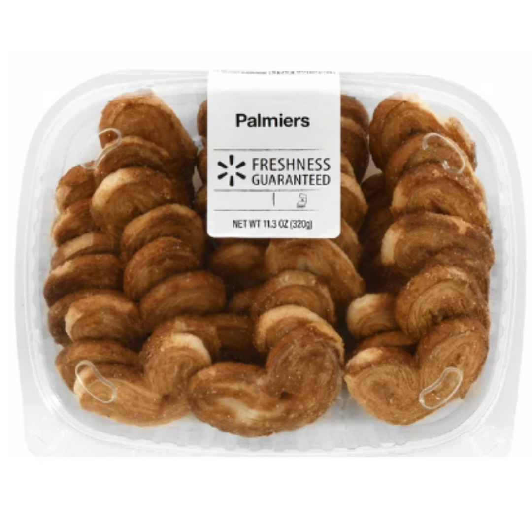 Freshness Guaranteed Palmiers Vanilla Cookies, 11.3 Ounce