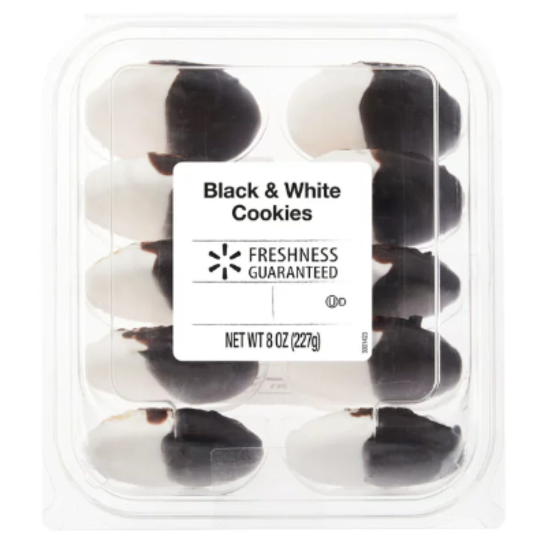 Freshness Guaranteed Black and White Cookies, 8 Ounce