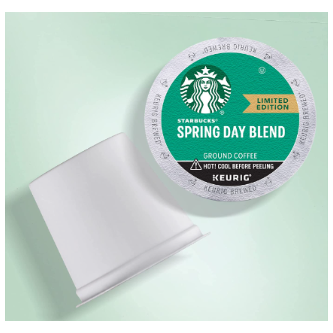 Starbucks Spring Day Blend K Cup Coffee, Spring Blend, 6 boxes - 60 Total Pods