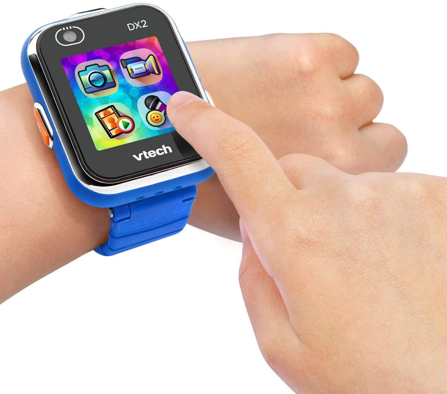 VTech KidiZoom Smartwatch DX2, Blue - Stylish, Kid-Friendly Design