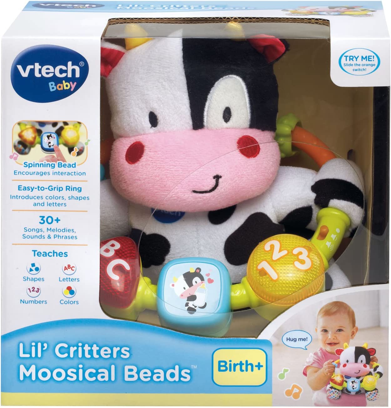 VTech Lil' Critters Moosical Beads, Black - for Ages 0-24 Months