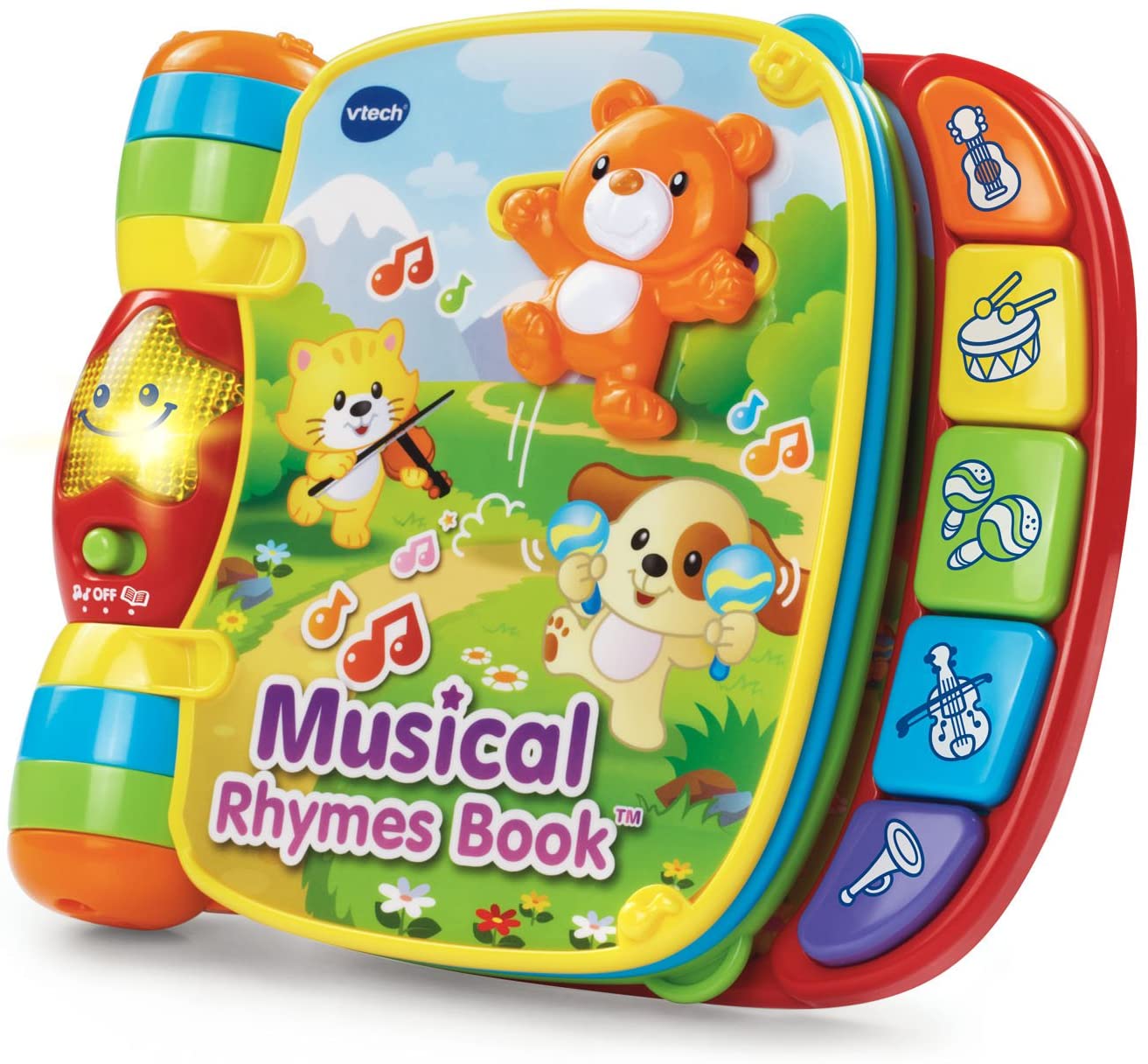 VTech Musical Rhymes Book, Red -  Classic Nursery Rhymes