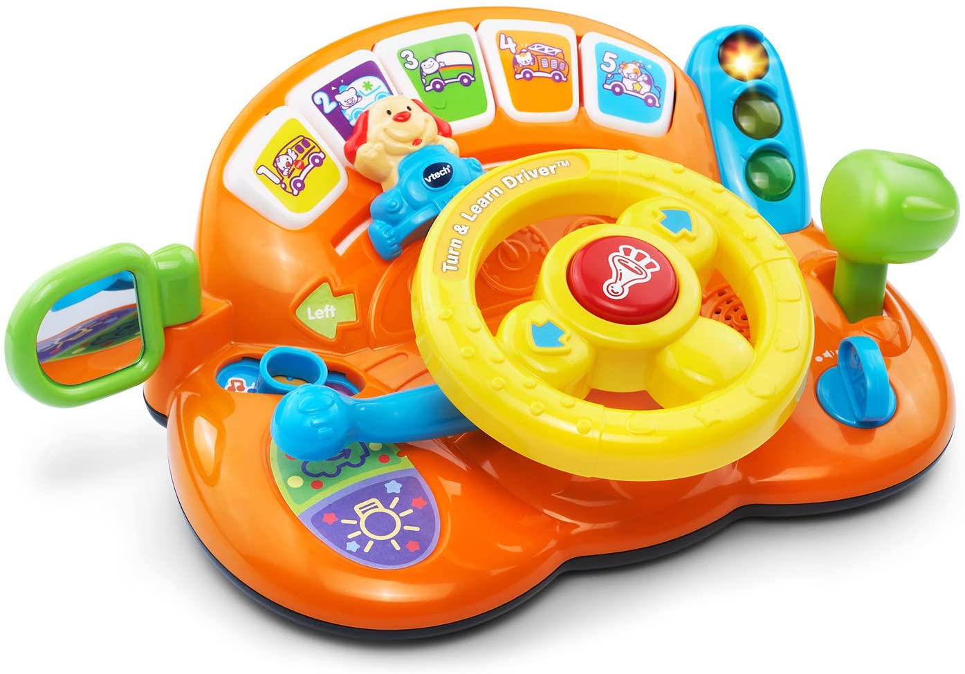 VTech Turn and Learn Driver, Orange - Educational Toy