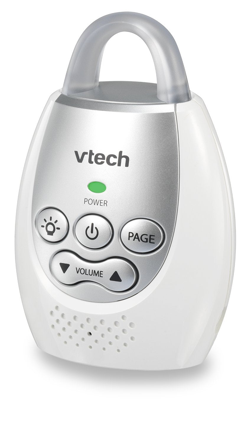 VTech DM221-2 Audio Baby Monitor, White - With two parents and up to 1,000 ft of Range