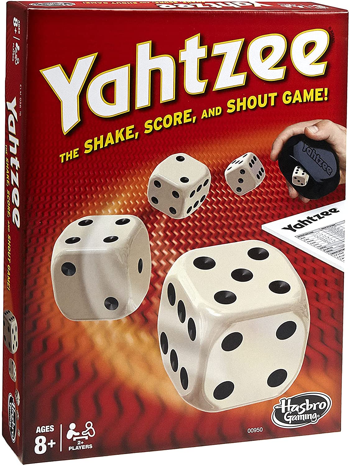 Yahtzee, for 2 Players - The Shake, Score, and Shout Game!