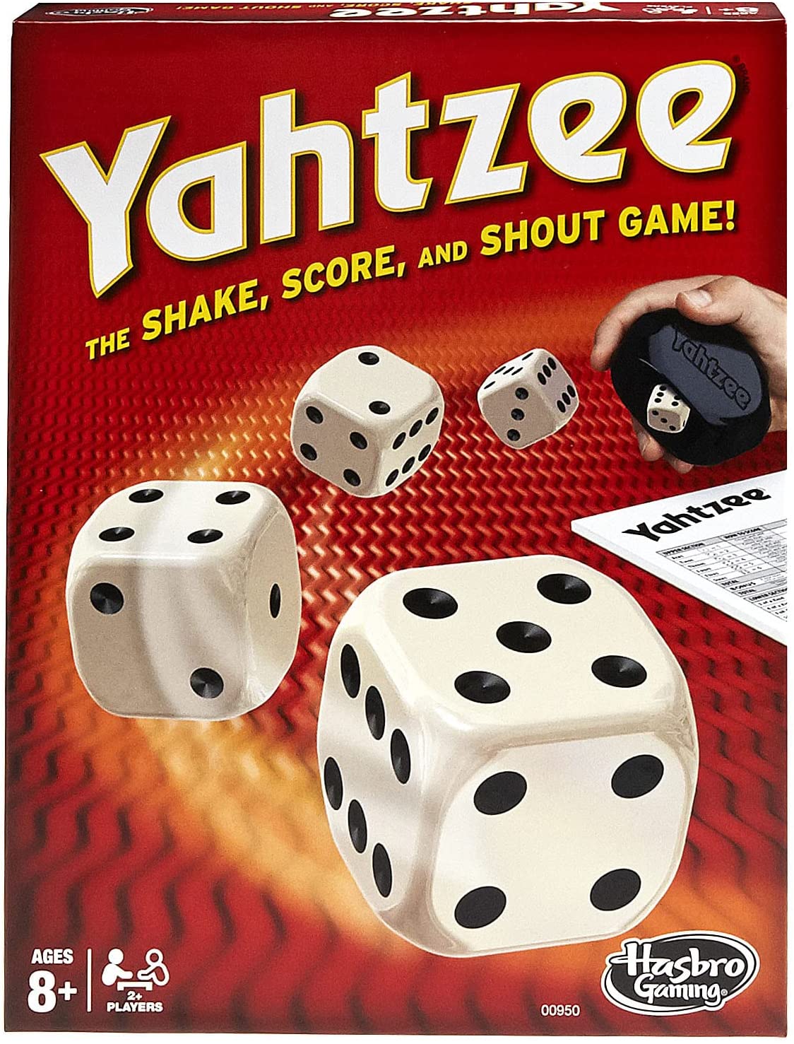 Yahtzee, for 2 Players - The Shake, Score, and Shout Game!
