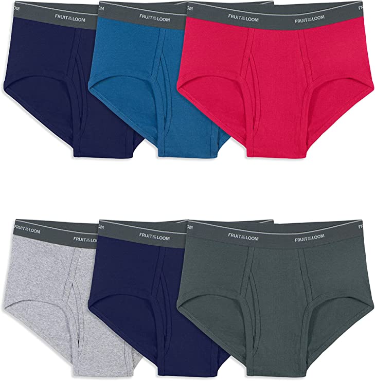 Fruit of the Loom Men's Tag-Free Cotton Briefs, Classic