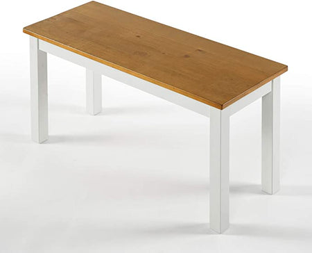 Zinus Becky Farmhouse Wood Bench