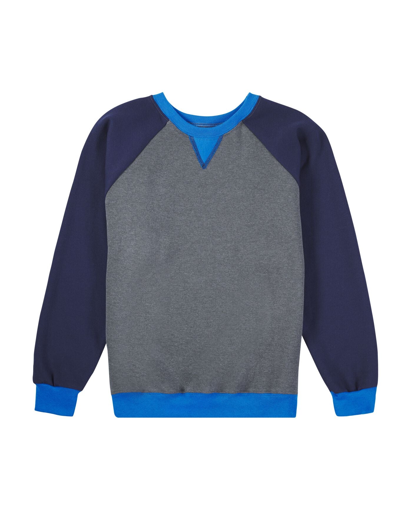 Boys' Fleece Raglan Crewneck Sweatshirt,
