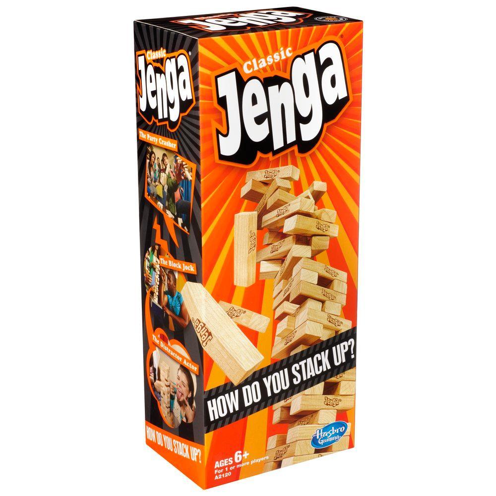 Hasbro Gaming: Jenga Classic Game