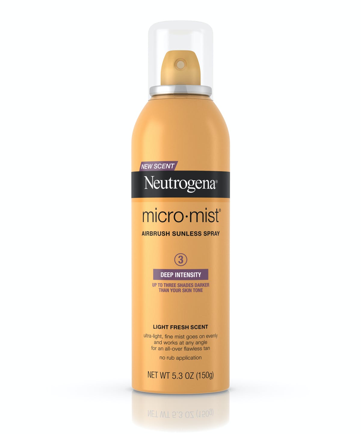 Neutrogena Micromist Airbrush Sunless Tanning Spray, Gradual Sunless Indoor Tanner, 5.3oz