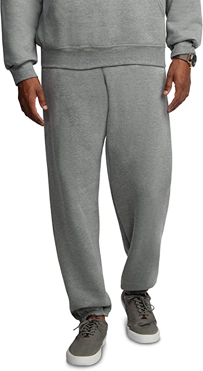 Fruit of the Loom Men's Eversoft Fleece Sweatpants & Joggers, Elastic Bottom