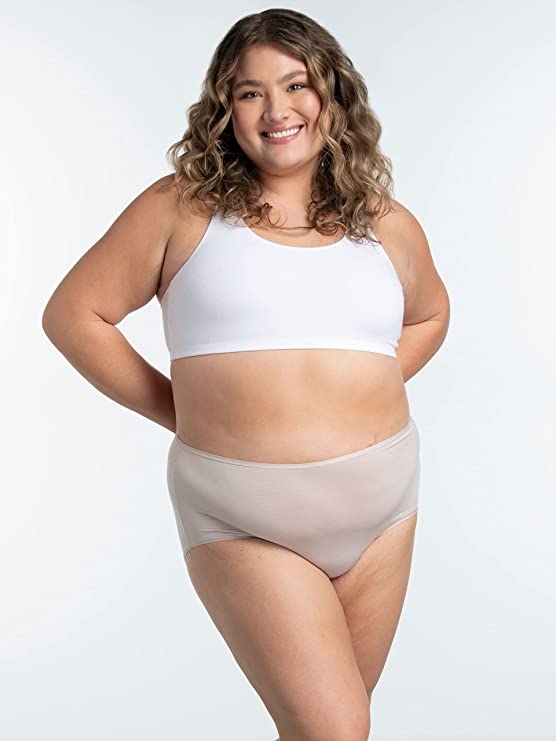 Fruit of the Loom Women's Breathable Underwear, Plus Size