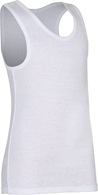 Fruit of the Loom Boys' Cotton Tank Top Undershirt (Multipack)