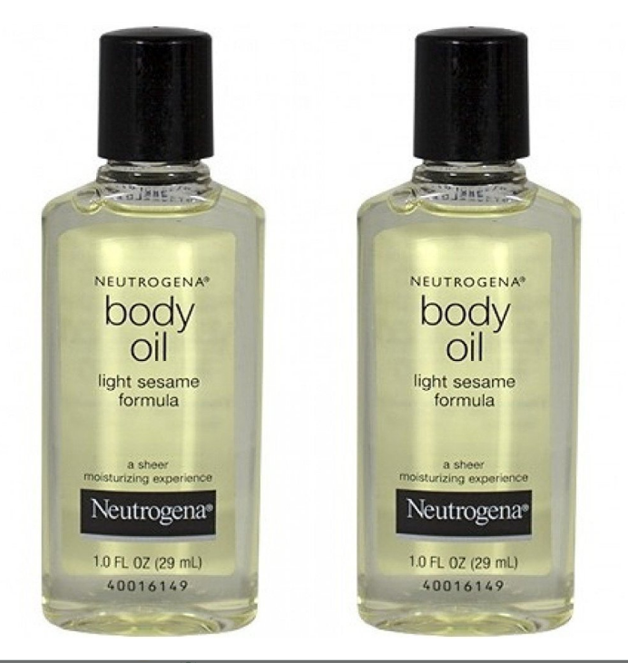 Neutrogena Fragrance-Free Lightweight Body Oil for Dry Skin, Fragrance  Free, 8.5 Fl Oz