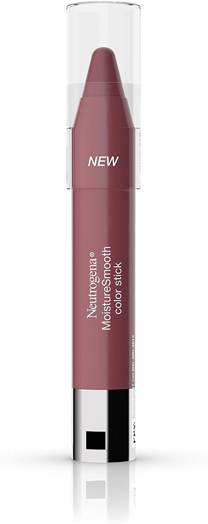 Neutrogena Moisture Smooth Color Stick for Lips, Moisturizing and Conditioning Lipstick with a Balm-Like Formula, Nourishing Shea Butter and Fruit Extract