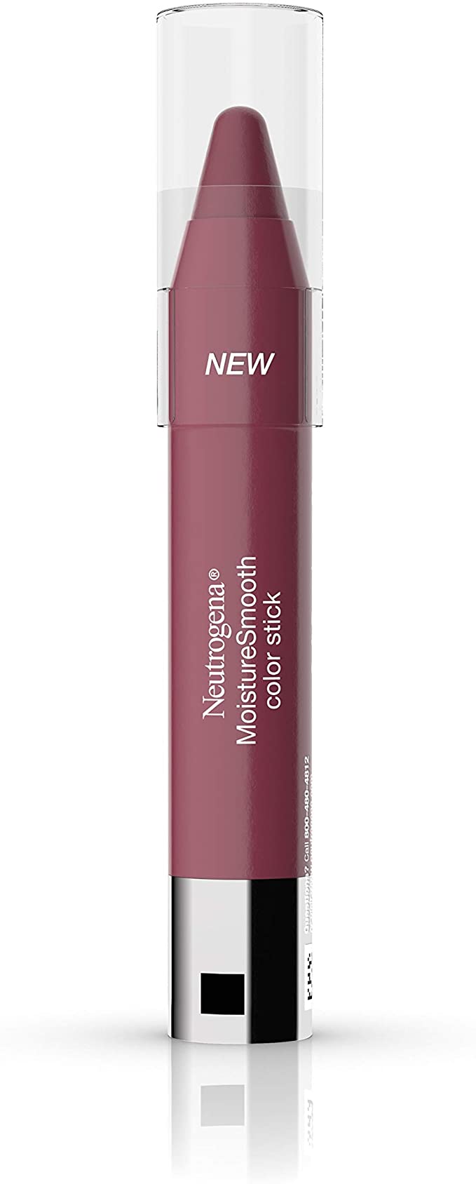 Neutrogena Moisture Smooth Color Stick for Lips, Moisturizing and Conditioning Lipstick with a Balm-Like Formula, Nourishing Shea Butter and Fruit Extract
