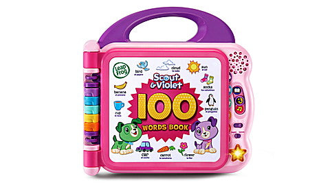 LeapFrog Scout and Violet 100 Words Book, Purple